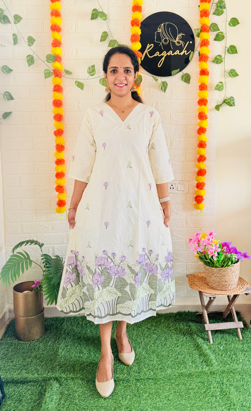 Poovu  Kora Cotton Collection RG926