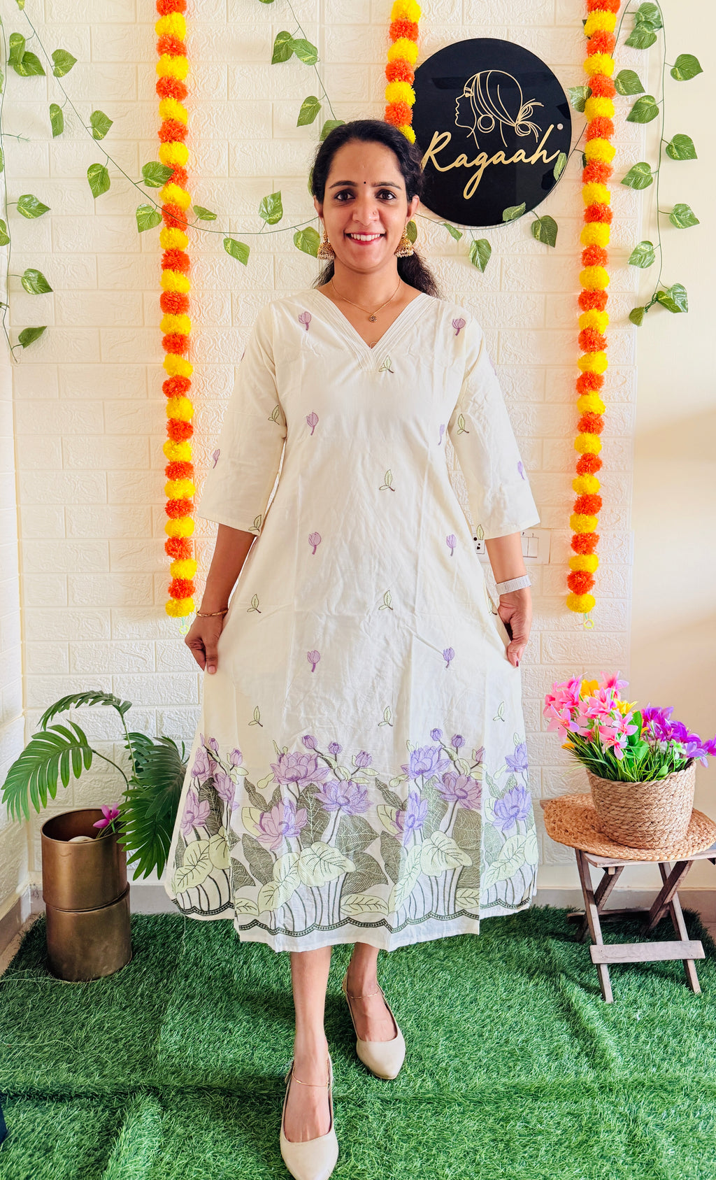 Poovu  Kora Cotton Collection RG926