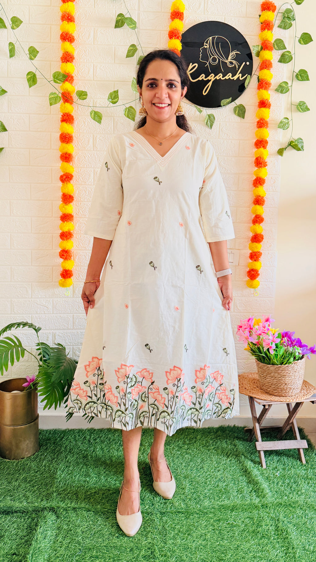 Poovu  Kora Cotton Collection RG926