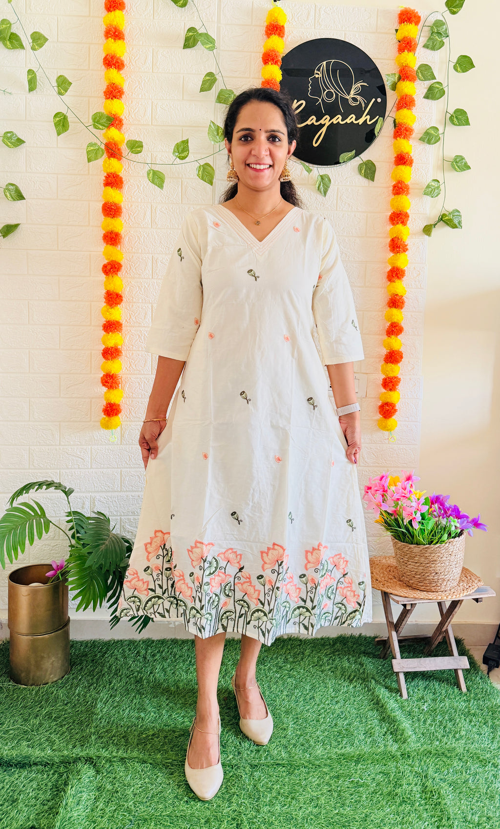 Poovu  Kora Cotton Collection RG926