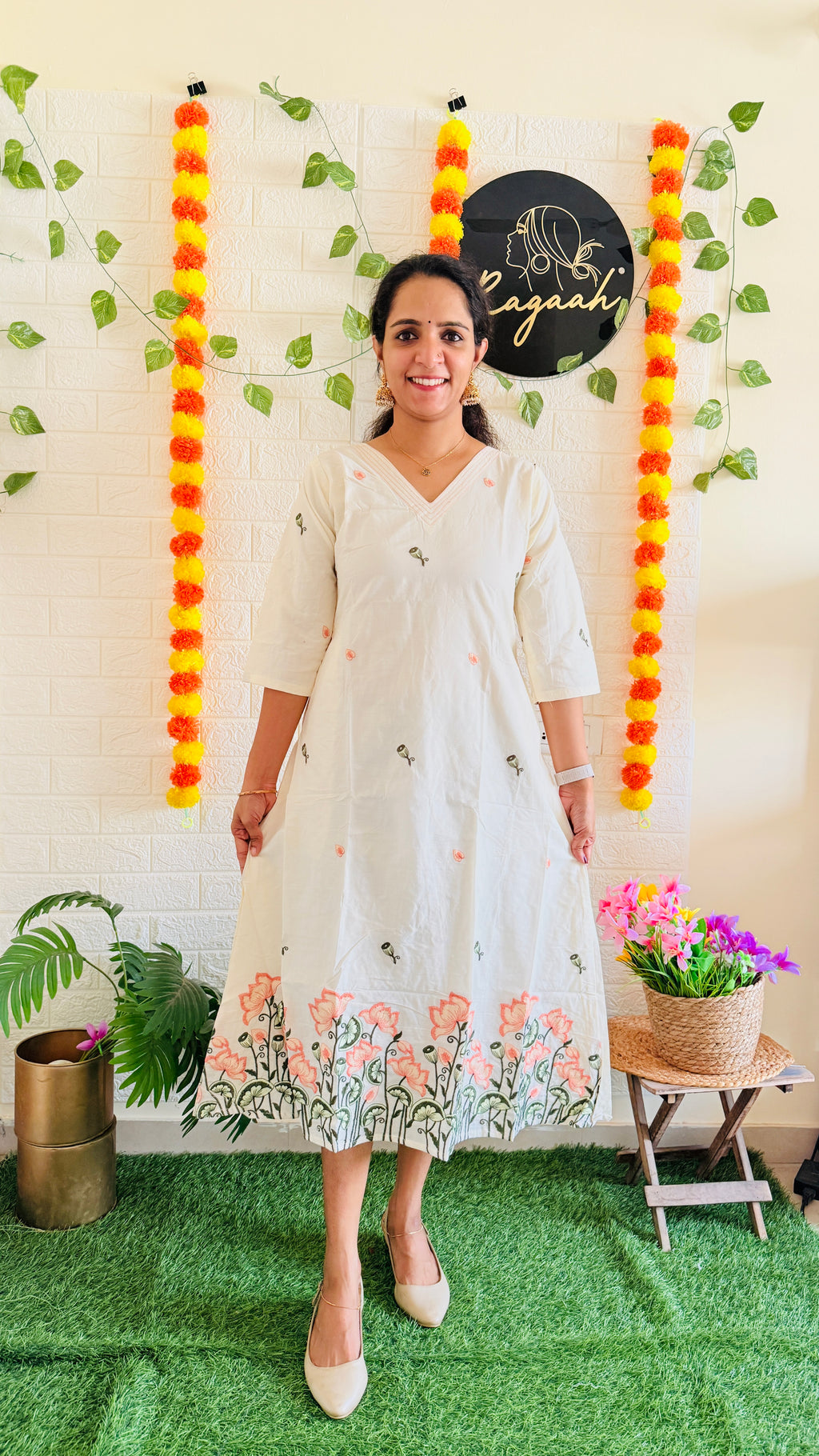 Poovu  Kora Cotton Collection RG926