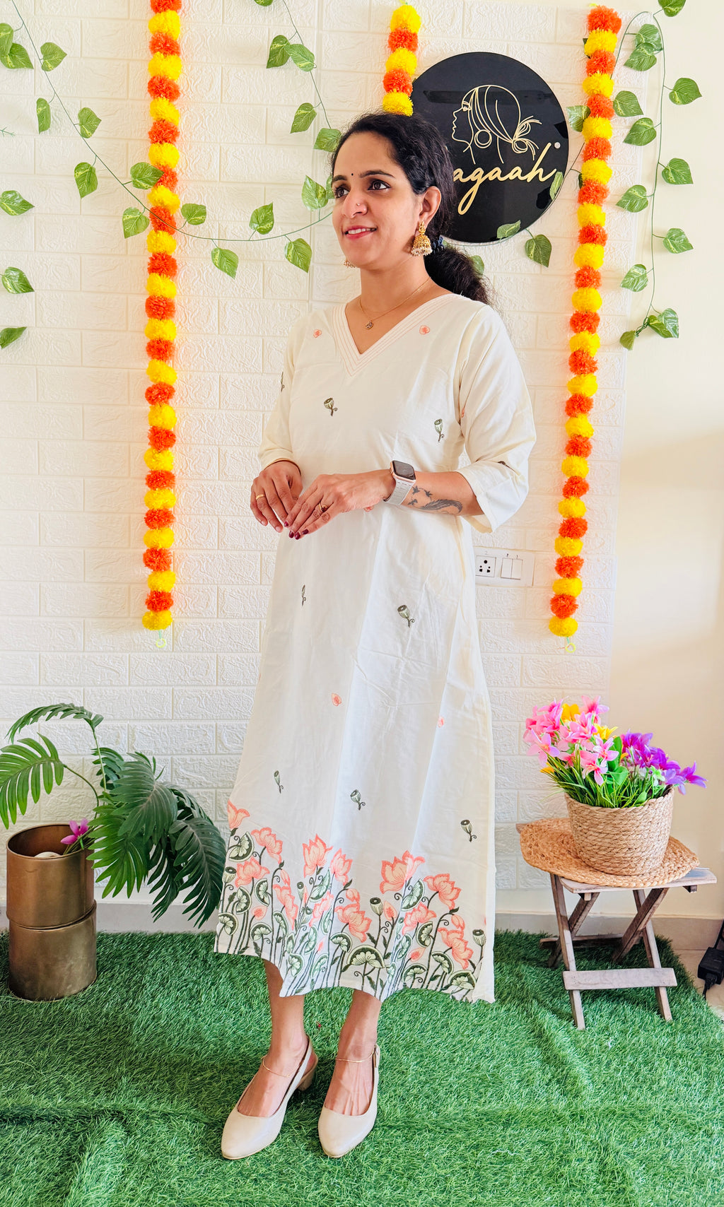 Poovu  Kora Cotton Collection RG926