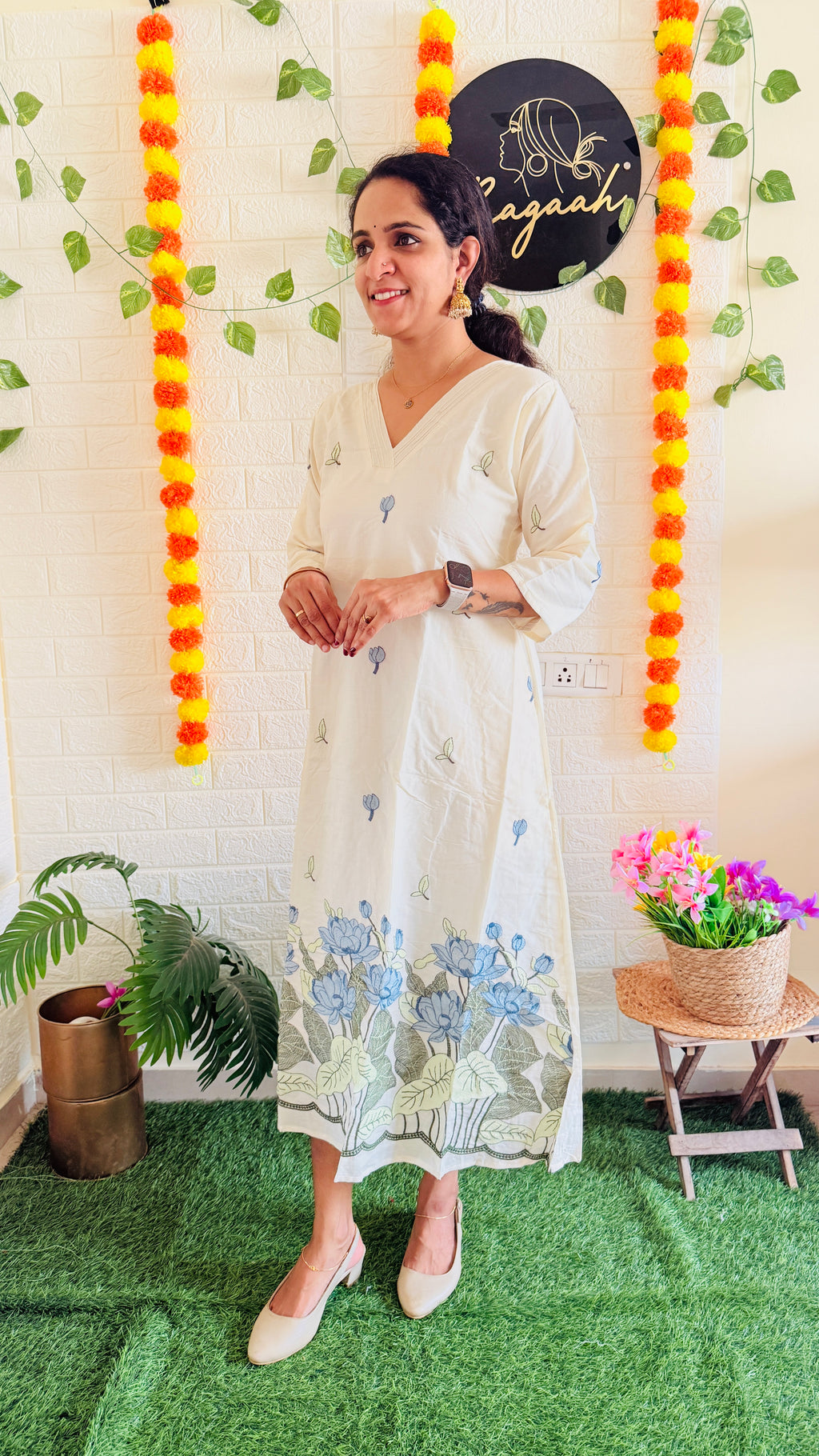 Poovu  Kora Cotton Collection RG926