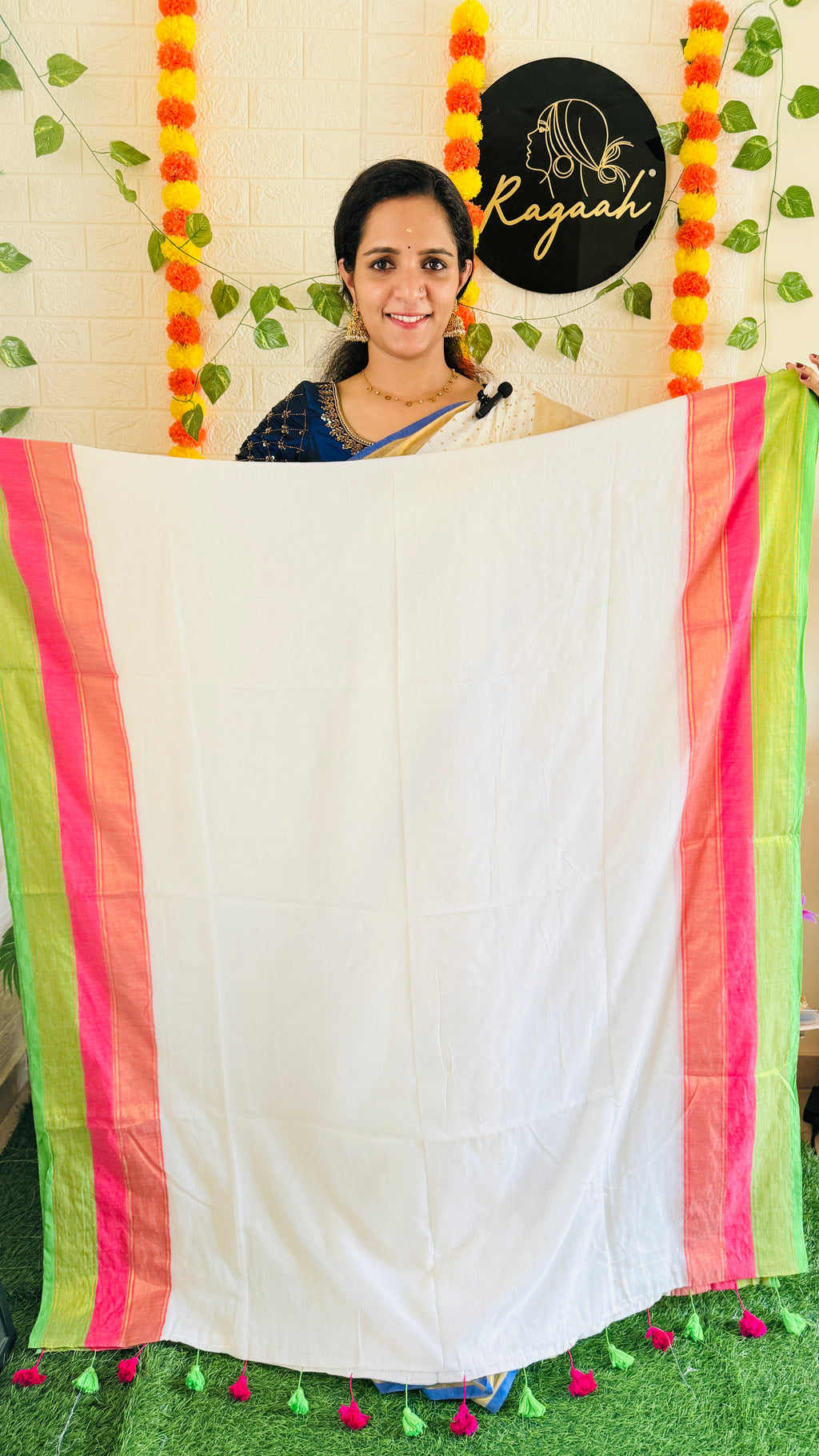 Chandra  Mul Cotton Sarees RG934