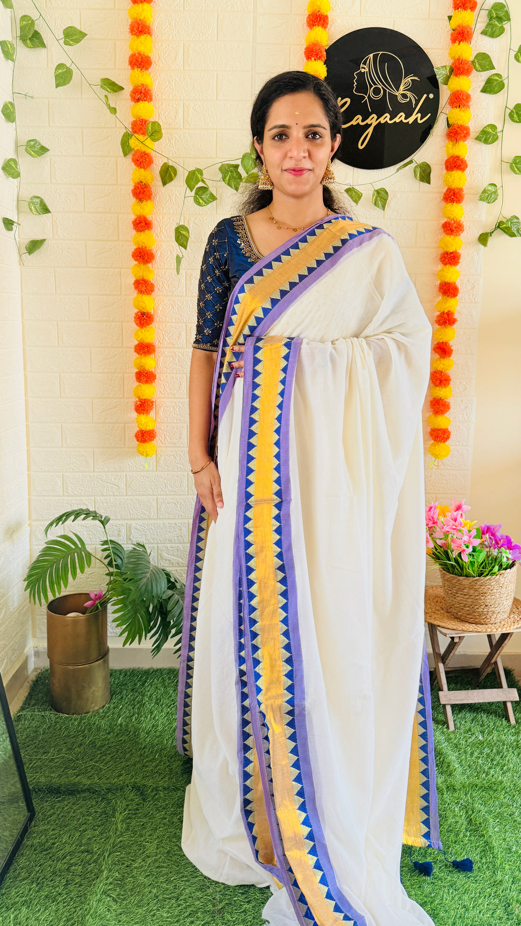 Kalyani  Mul Cotton Sarees RG933