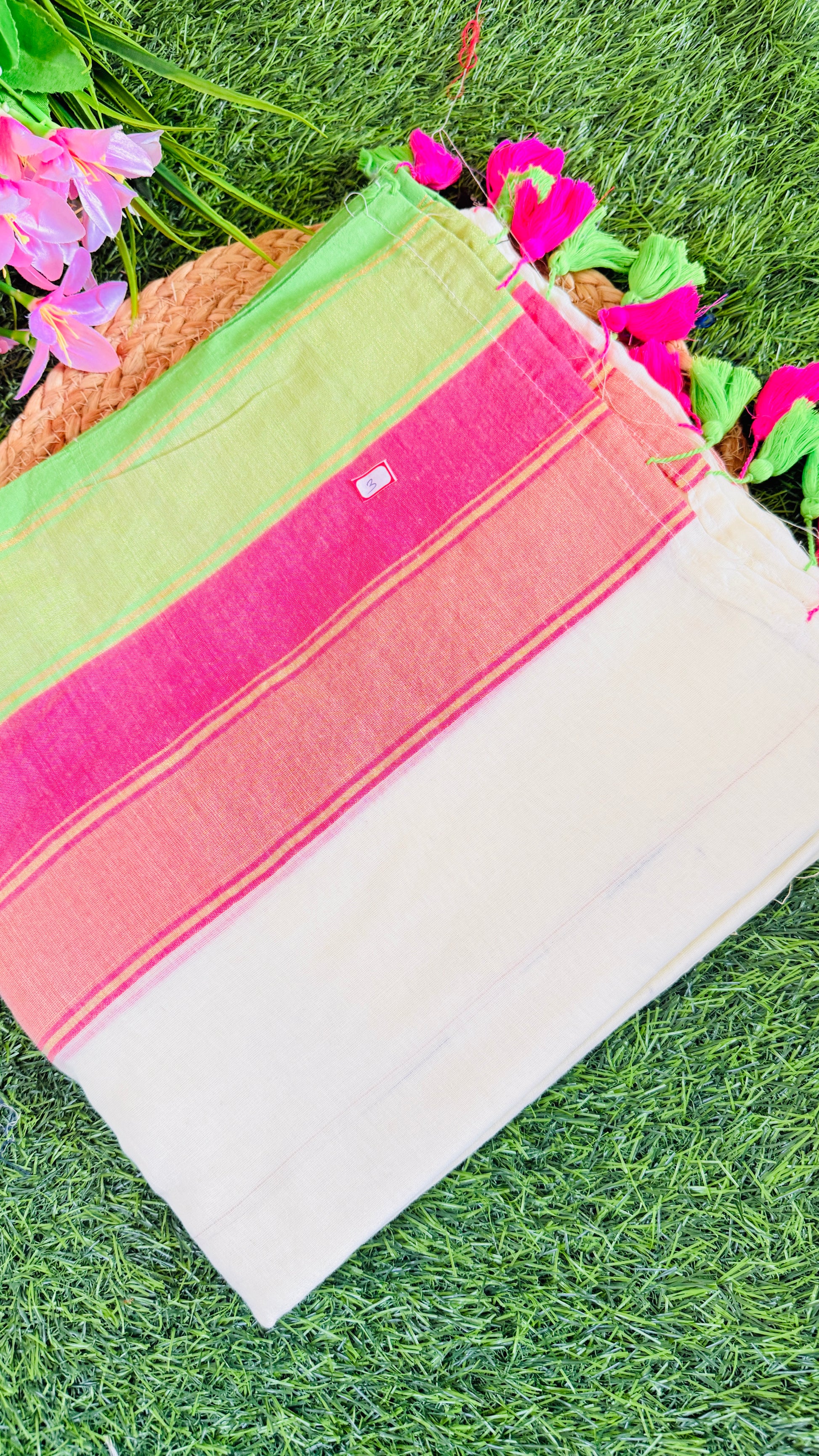 Chandra  Mul Cotton Sarees RG934