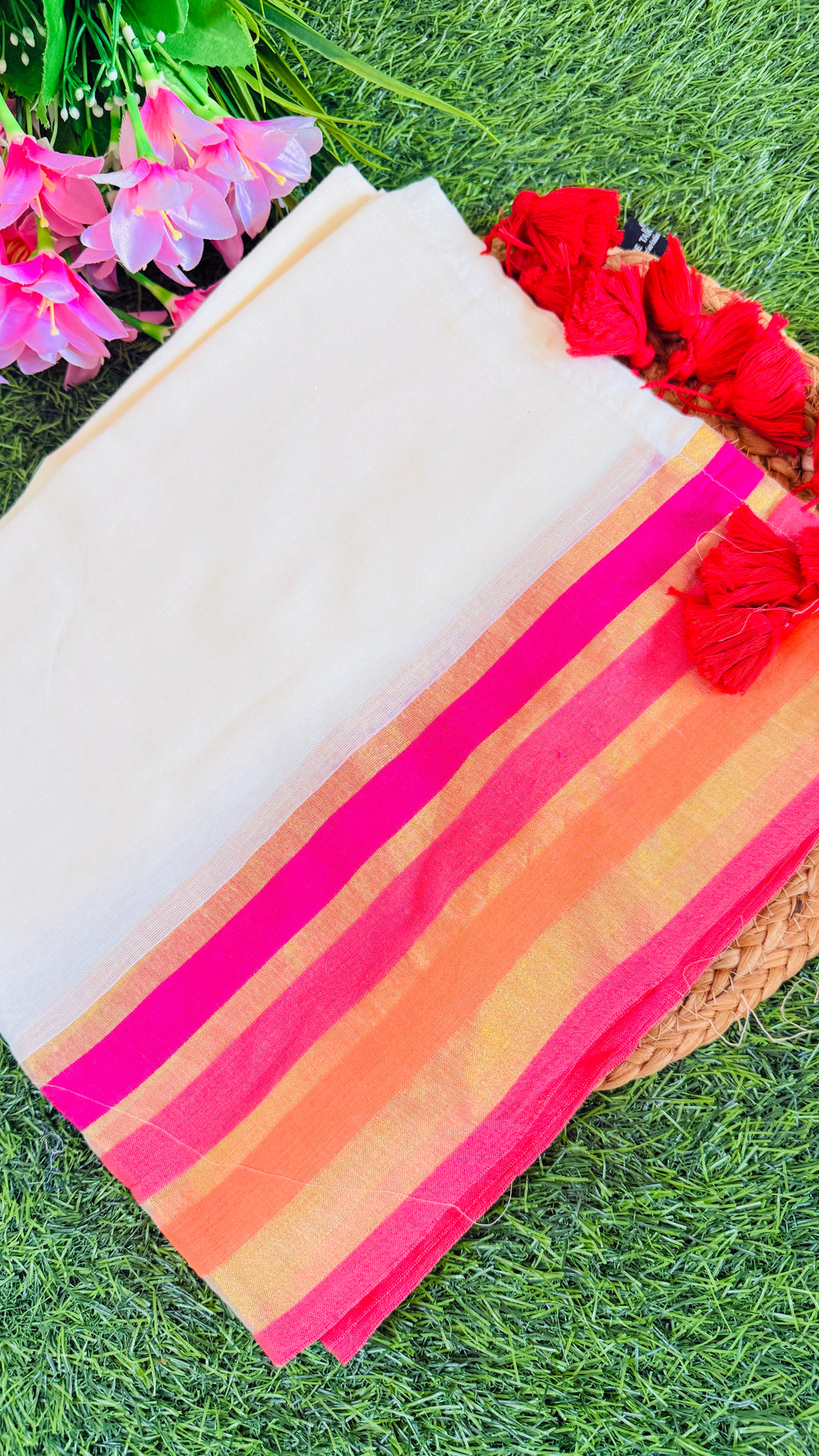 Nithya  Mul Cotton Sarees RG932