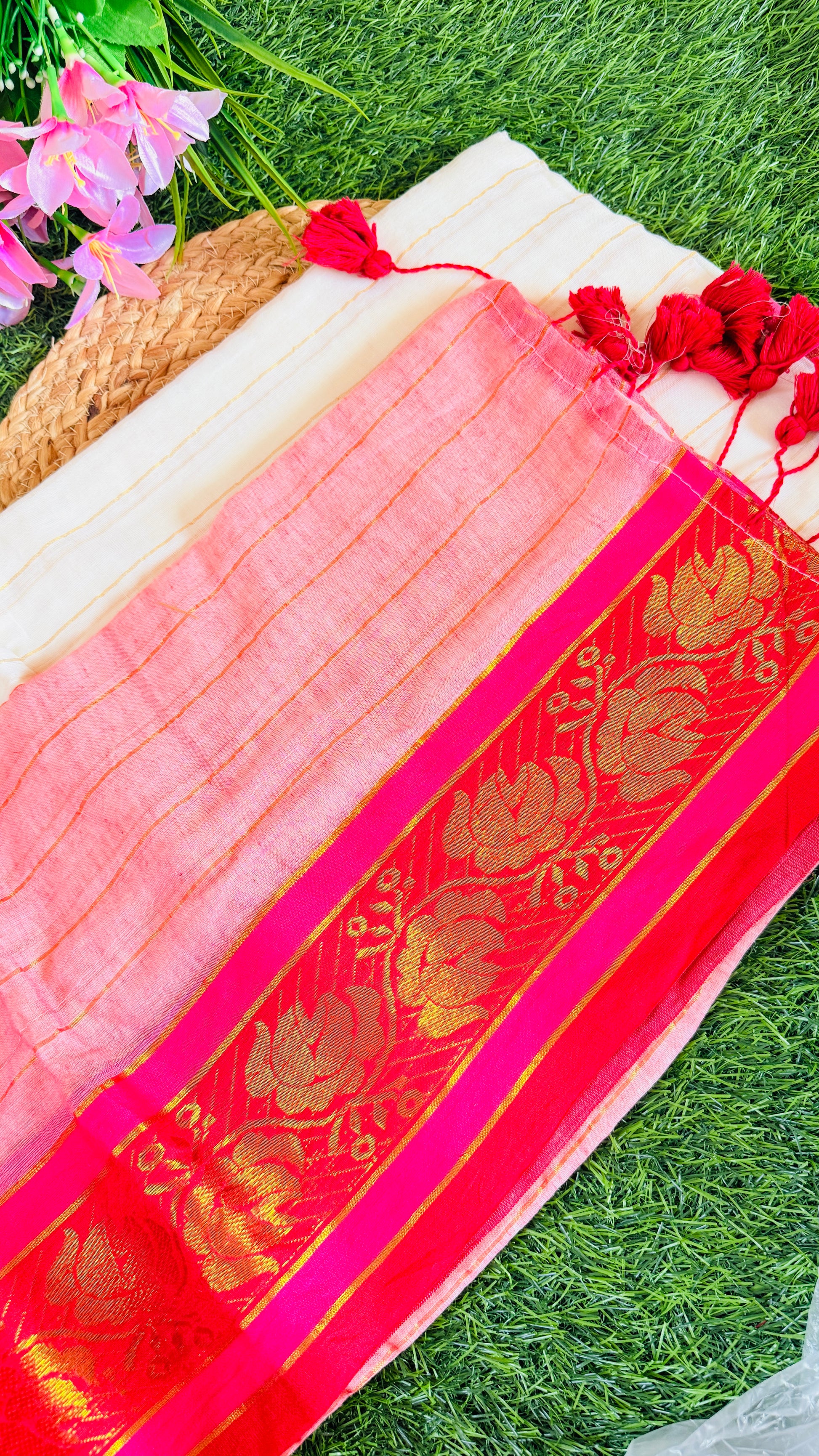 Shobha  Mul Cotton Sarees RG931