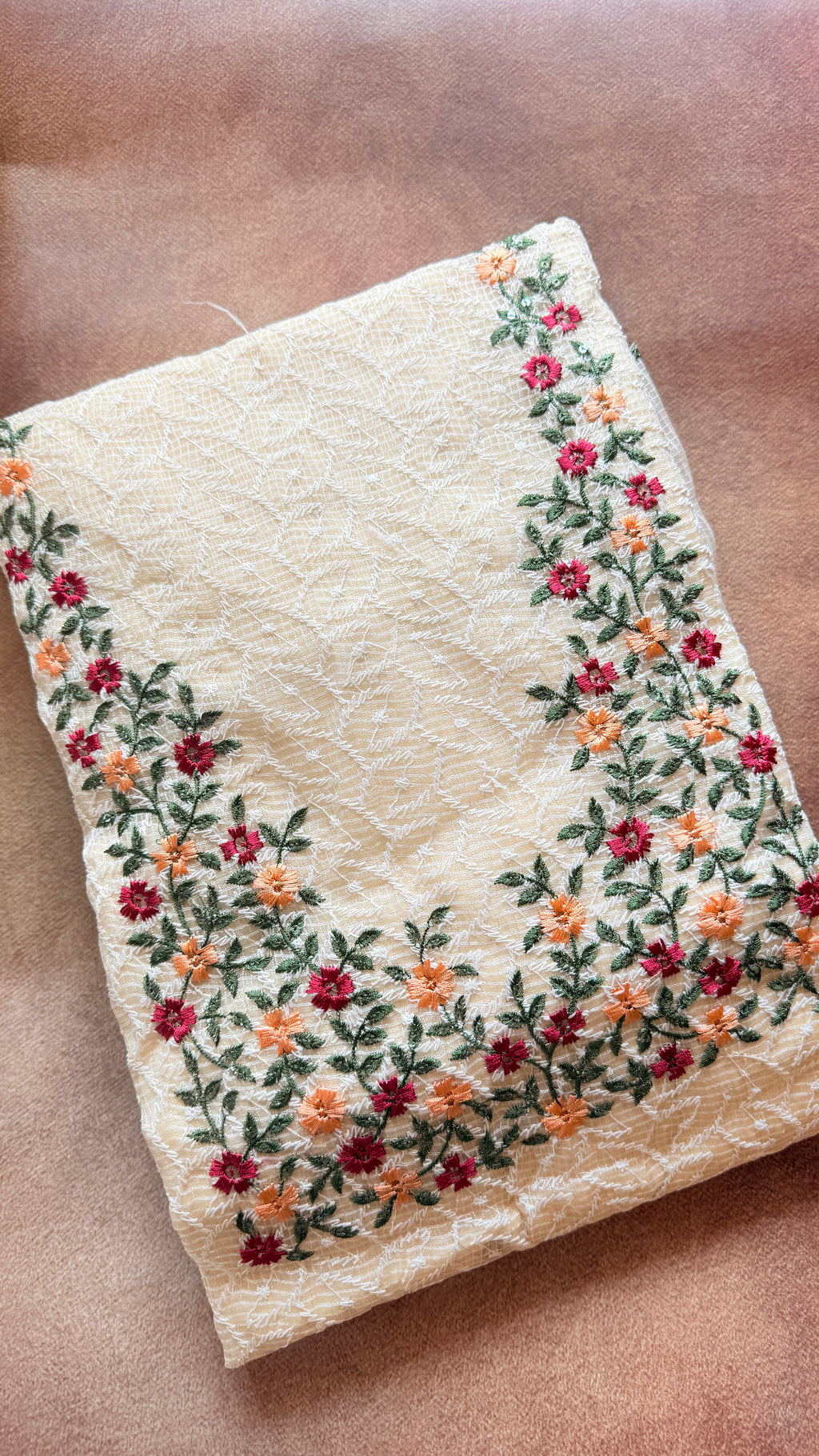 Phulkari Kotta Net Unstiched 3ps set RG935