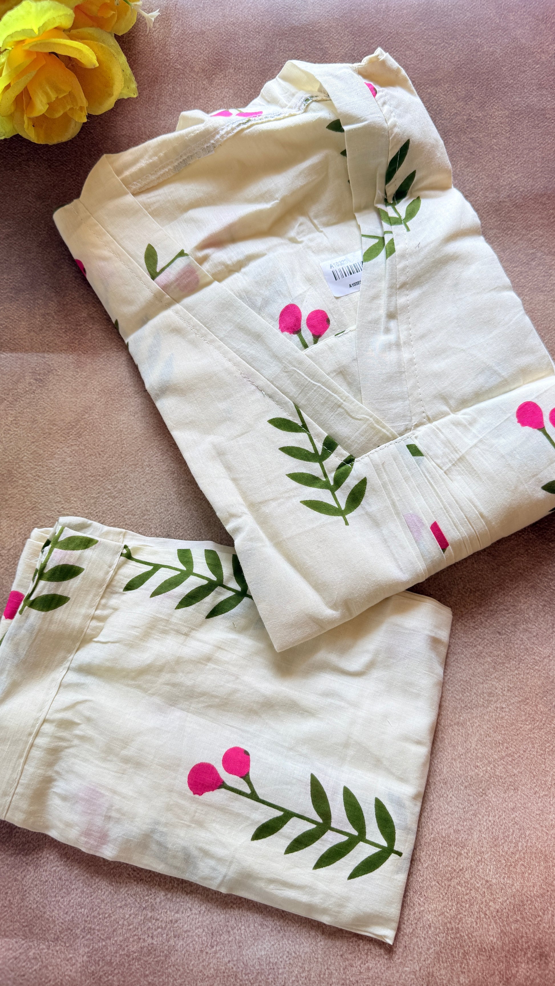 Pink Blossom Cord Set RG936