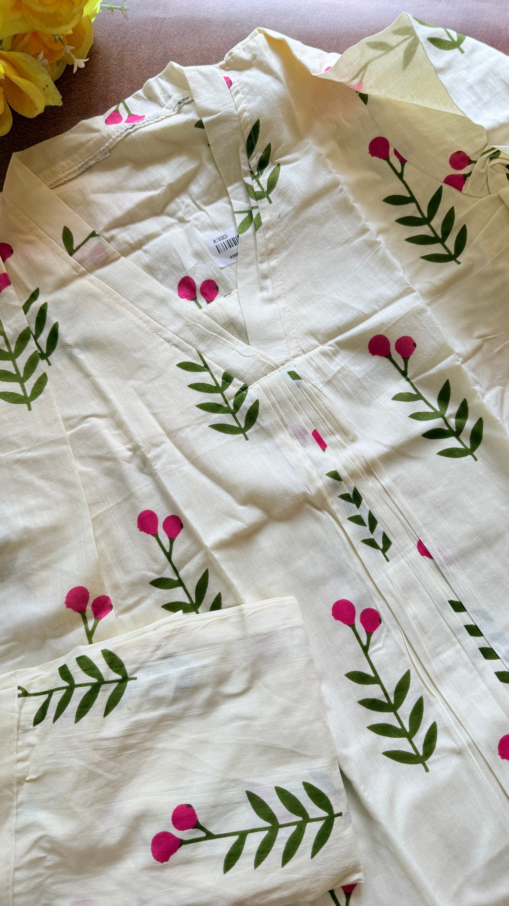 Pink Blossom Cord Set RG936