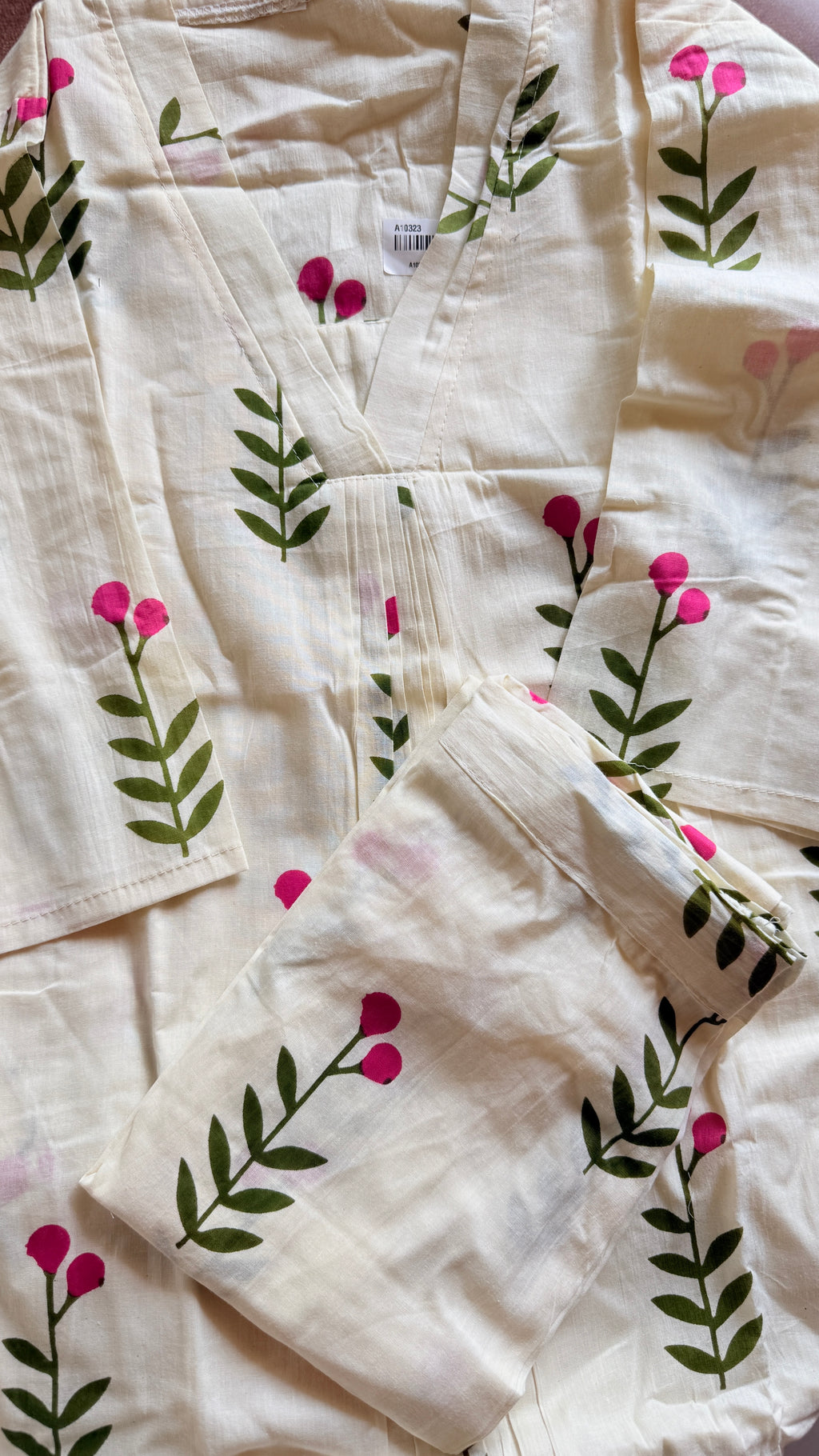 Pink Blossom Cord Set RG936