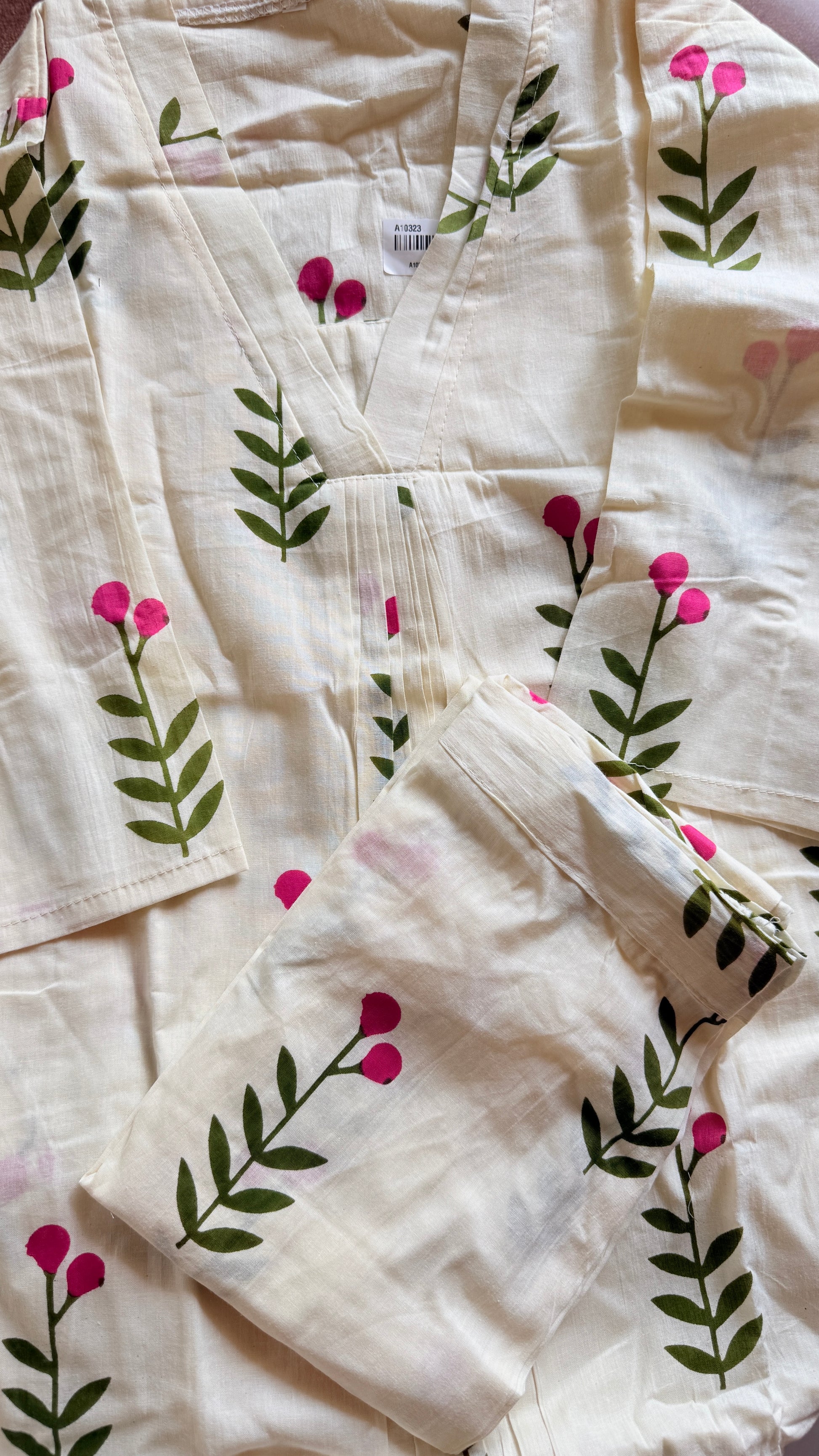 Pink Blossom Cord Set RG936