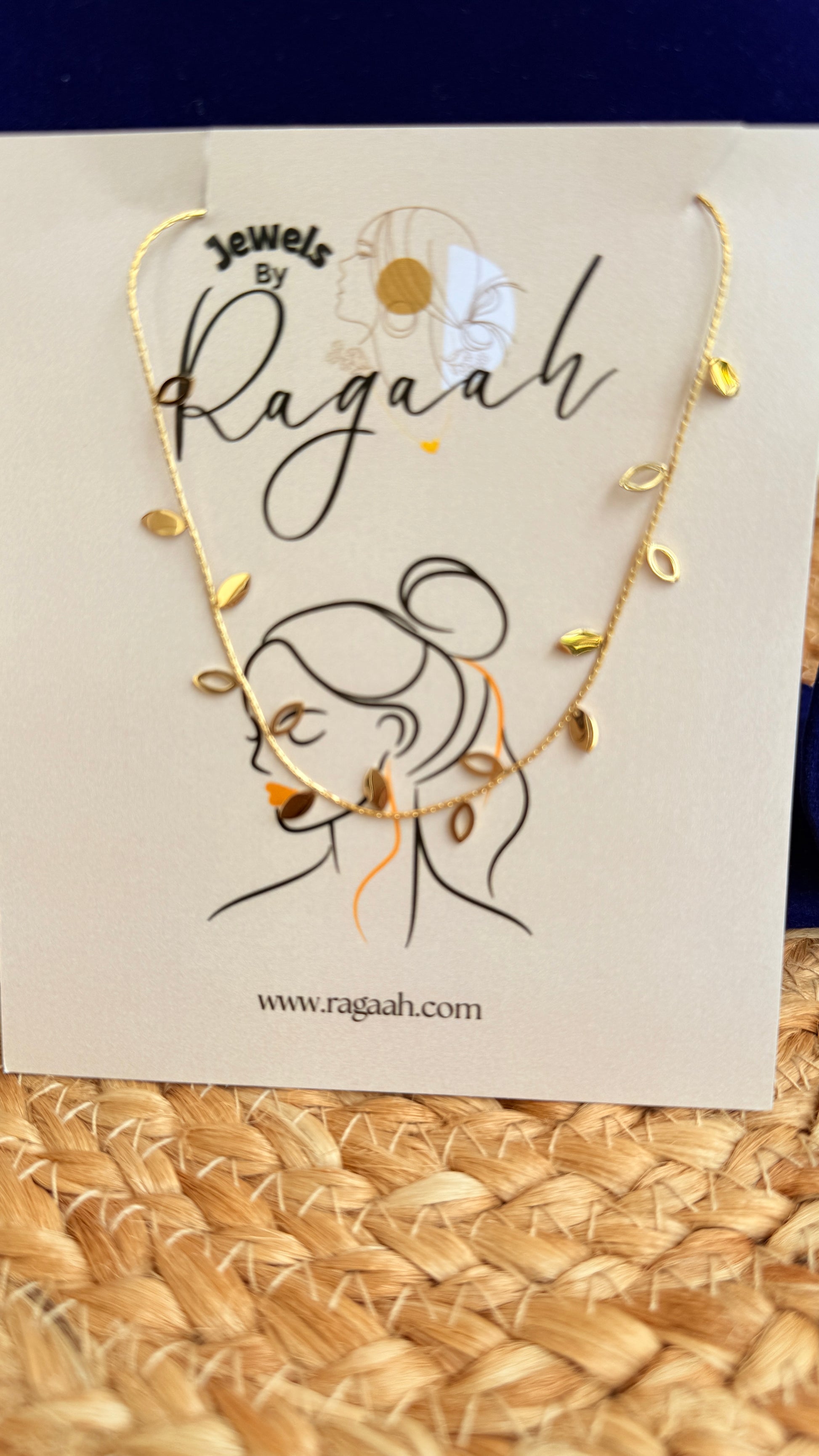 Petals Anti Tarnish Neckchain RJ69