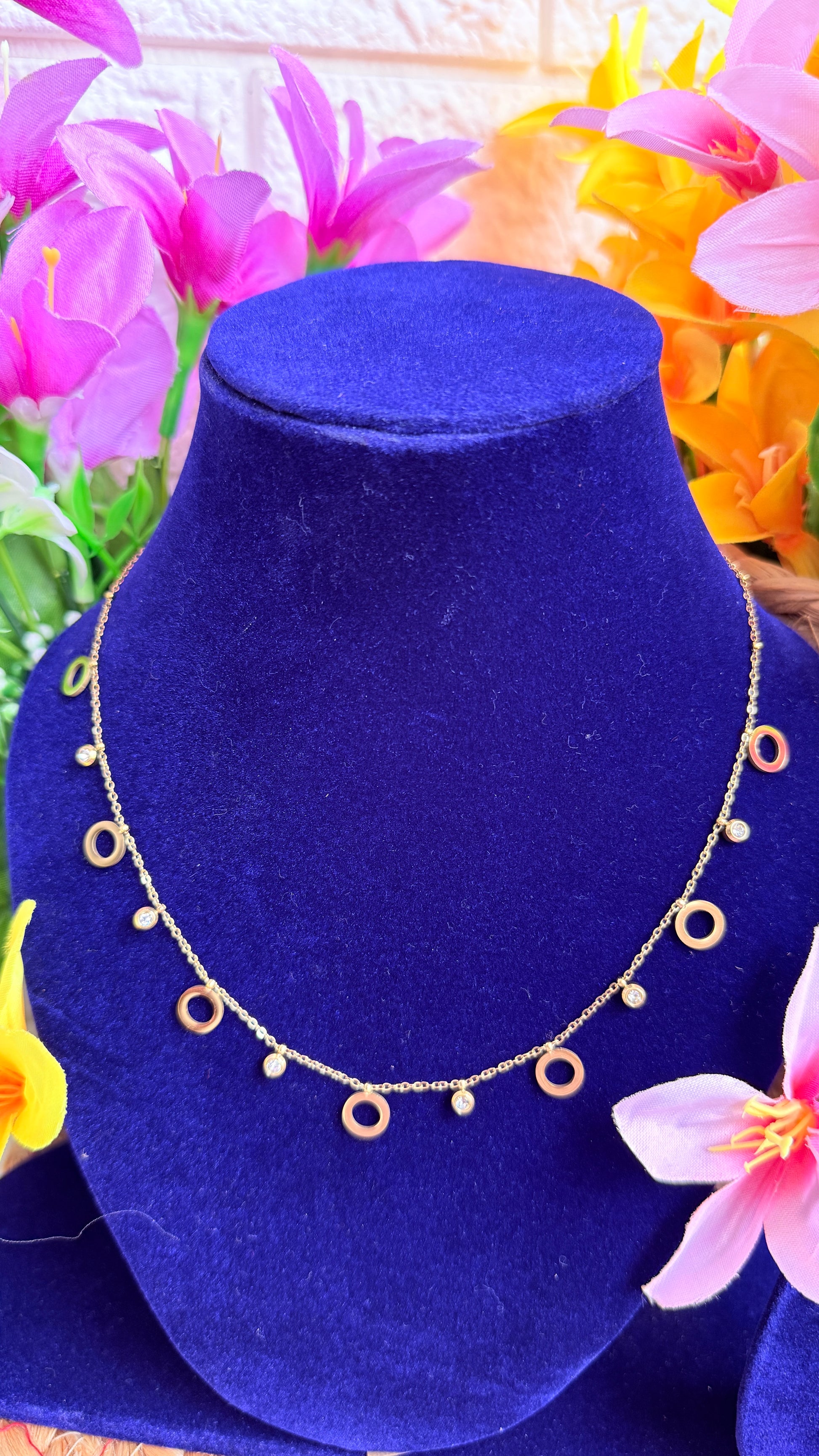 Dotty Anti Tarnish Neckchain RJ66