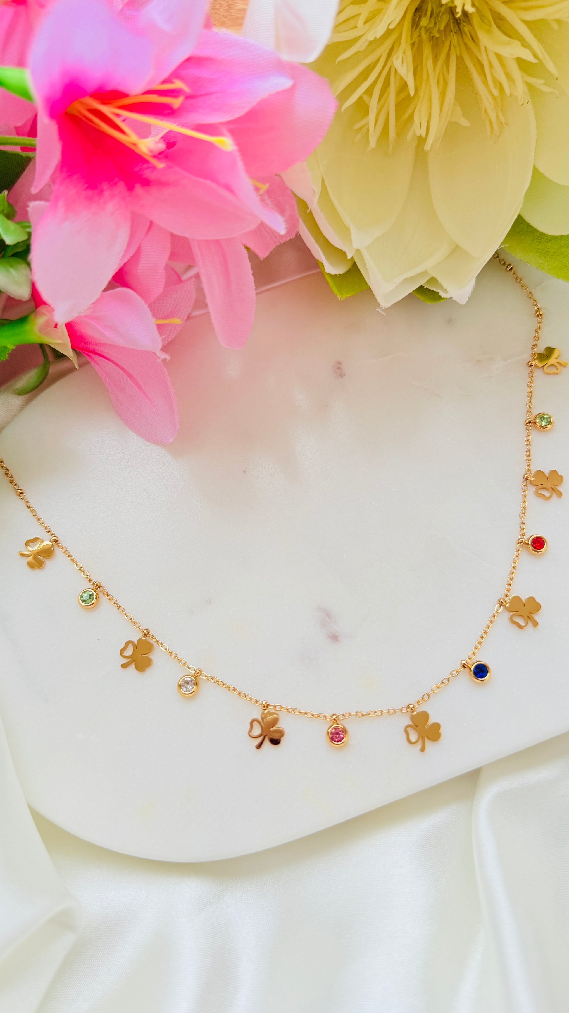 Autumn Elegance Antitarnish Neckchain RJ194