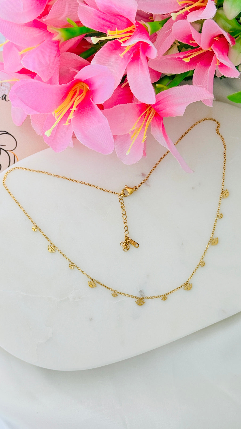 Tiny Guard Anti tarnish stainless steel neck Chain RJ213