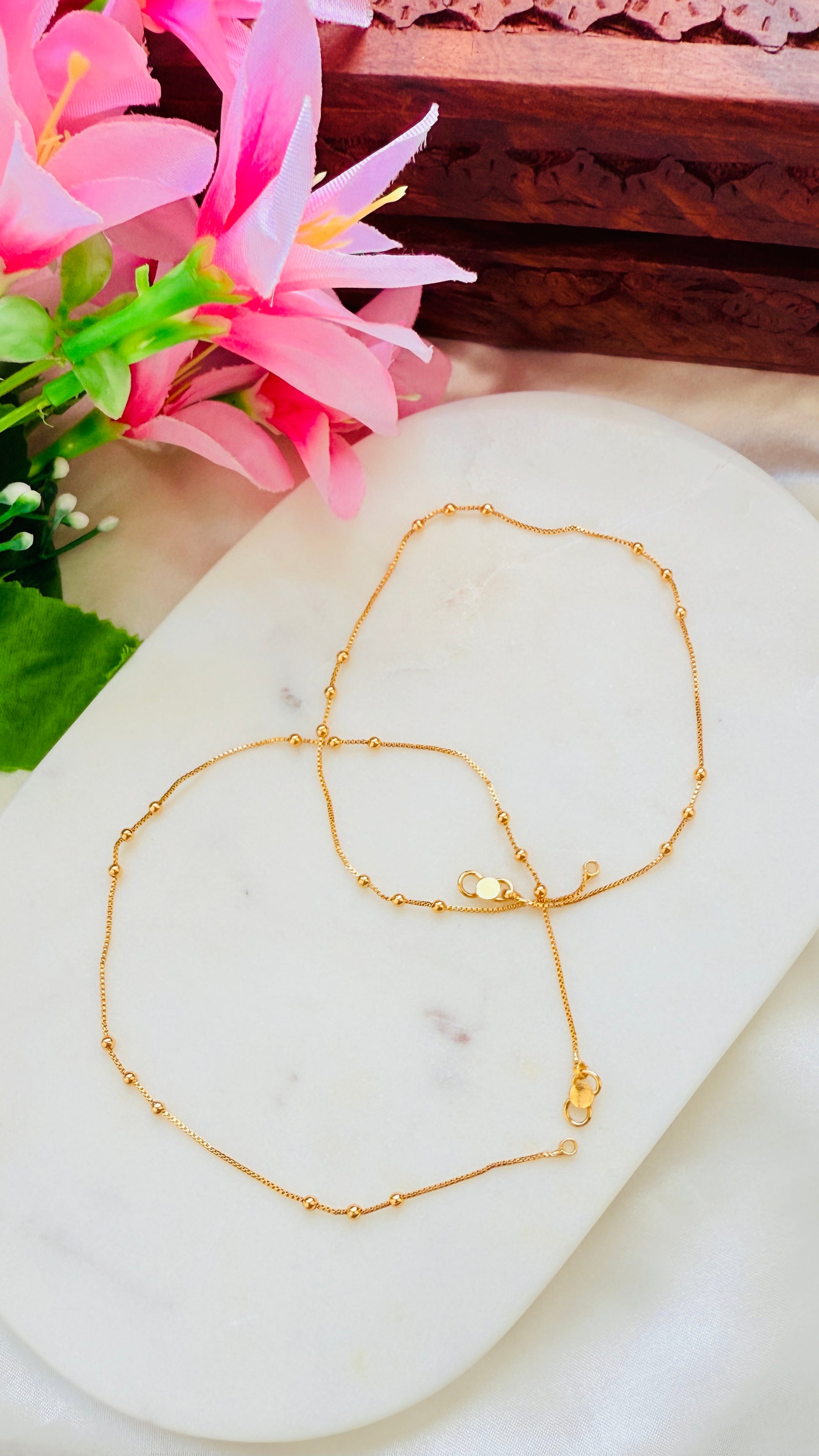 Triple Beads Anklets RJ231