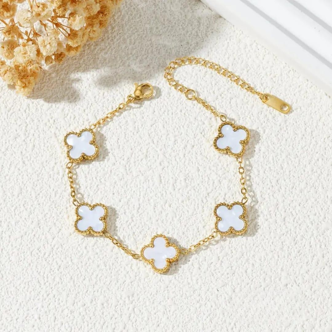 White Clover Bracelets RJ83