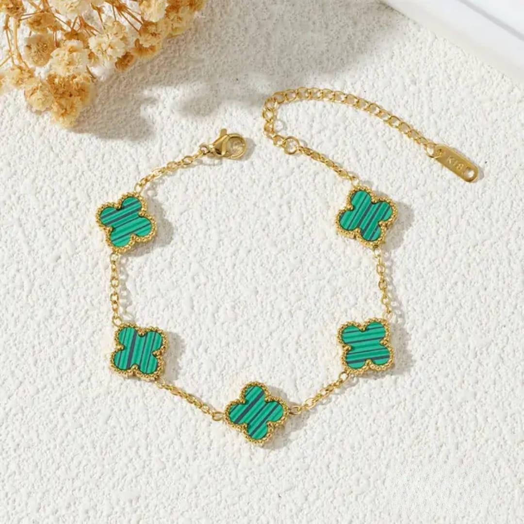 Green Clover Bracelets RJ82